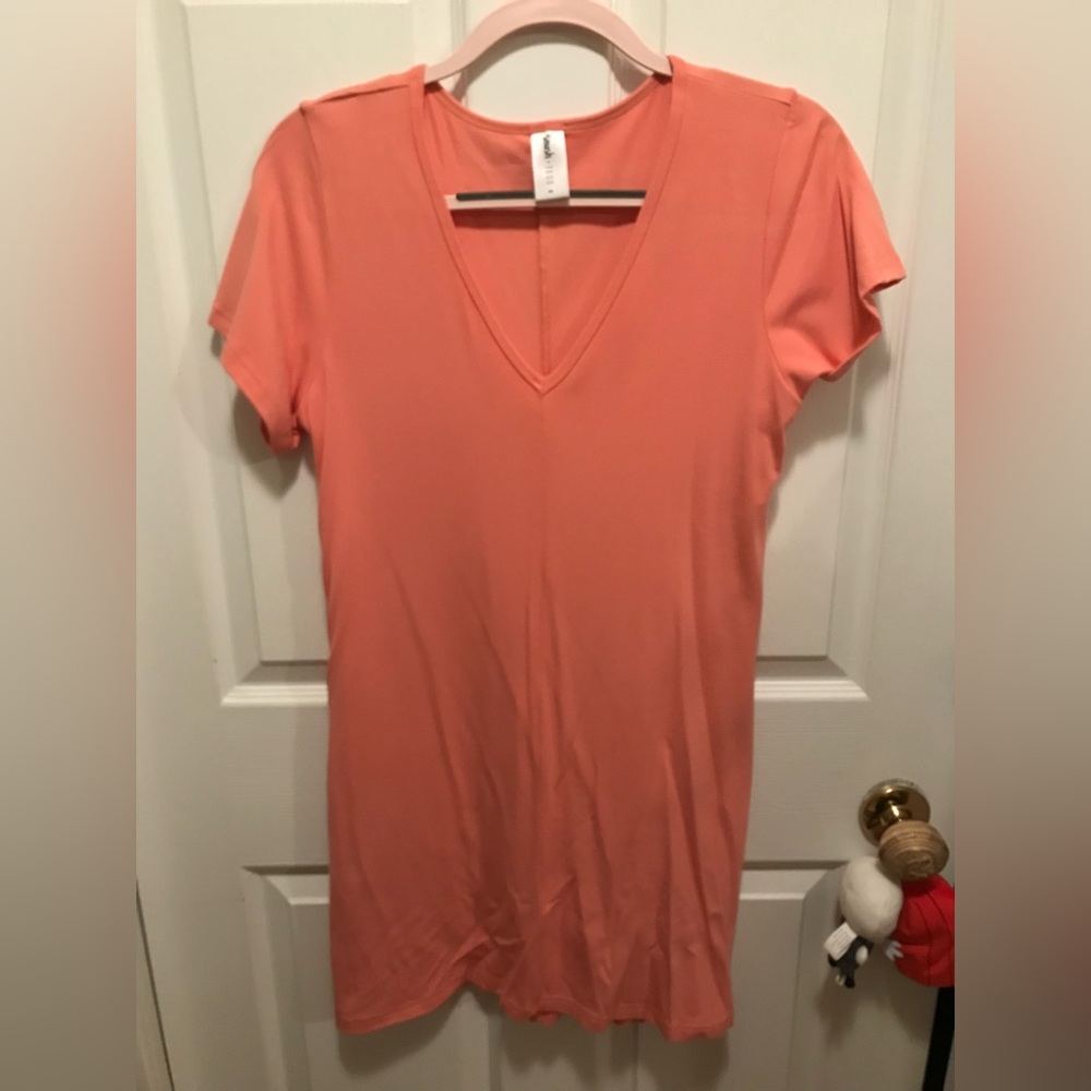 Smash & Tess Coral V-Neck Dress